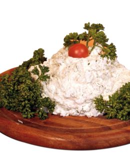 Gray cheese spread